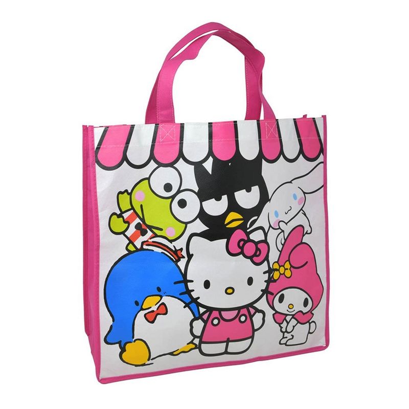 UPD inc. Sanrio Hello Kitty and Friends Eco Friendly Tote Bag | 15" x 5.5" x 13.5", 1 of 4