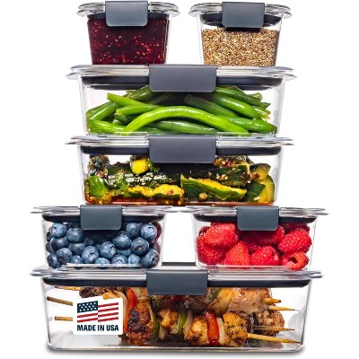 Food Storage Containers Free Airtight Lids Ideal for Lunch Meal Prep Airtight Food Storage Containers Set - Air Tight Pantry Storage Containers