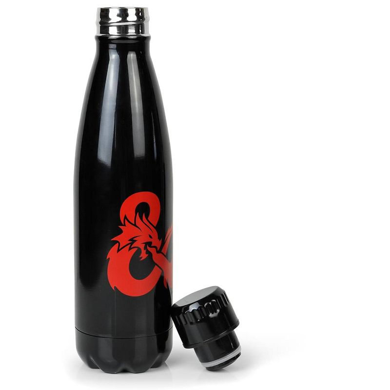 Just Funky Dungeons & Dragons Logo | Metal Stainless Steel Water Bottle | Holds 17 Ounces, 2 of 7