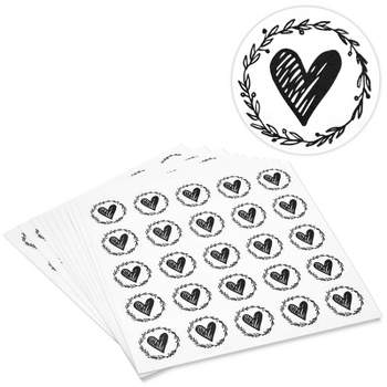 28ct Valentine's Day Exchange/baby Animal Stickers : Target
