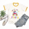 Simply Sage Market Party Like A Pinata Ringer Tee - 3 of 4