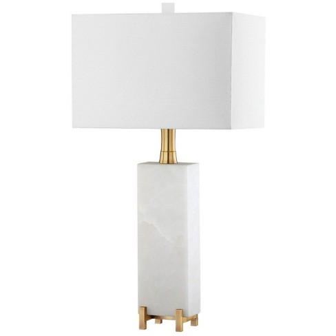 Sloane Alabaster Table Lamp - White/brass Gold - Safavieh. : Target