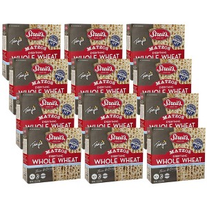 Streits - Whole Wheat Everything Matzos - Case of 12/11 oz - 1 of 4