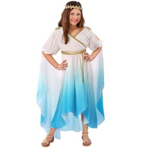 HalloweenCostumes.com Deluxe Goddess Costume for Girls | Greek Goddess Costumes - 1 of 4
