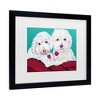 Trademark Fine Art Pat Saunders-White Rainie Matted Framed Art - 3 of 4