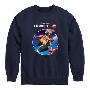 Boys' - Disney - Space Logo Graphic Long Sleeve Fleece Sweatshirt - 1 of 4