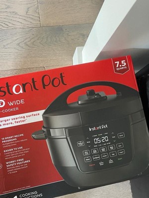 Instant Pot Rio Wide 7.5qt 7-in-1 Electric Pressure Cooker & Multi ...