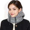 Anna-Kaci Women's Fleece-Lined Hooded Neck Warmer with Adjustable Drawstrings for Full Coverage and Winter Protection - 2 of 4