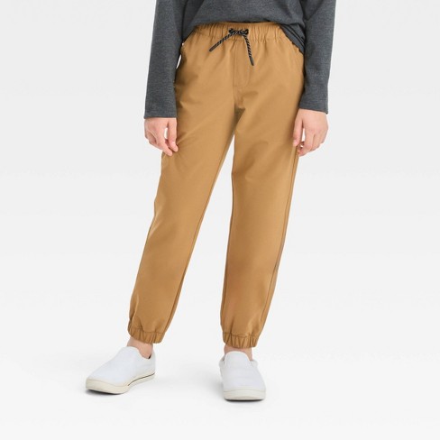 Boys' Thermal Knit Jogger Pants - Cat & Jack™ Brown Xl : Target