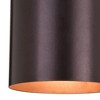 Vaxcel Chiasso 1 - Light Wall Light in  Deep Bronze - 3 of 4