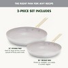 GreenPan Nova Gallery 2pc (10" and 12") Stainless Steel and Ceramic Nonstick Champagne Handle Fry Pan Set - 4 of 4