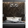 Elegant Lighting Kennedy 18.5 inch pendant in black - 2 of 4