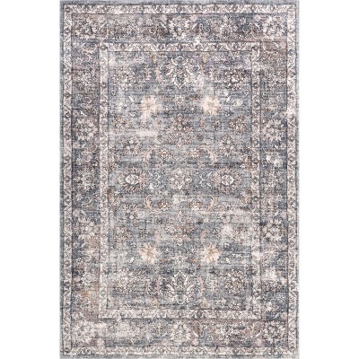 Nuloom Tahlea Medallion Machine Washable Area Rug