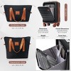Carry On Luggage with USB Port and Cup Holder, 2-Piece Expandable Travel Set for Airplane Use, 20 Inch Tote Combo - Cuddlewood - 4 of 4