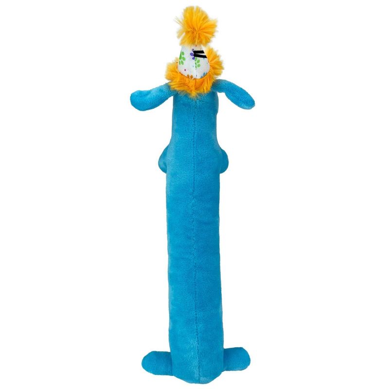 Multipet Party Loofa Dog Toy - Blue - 12&#34;, 3 of 4