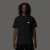Dalix Rainbow (Glow in the Dark) Embroidered Relaxed Heavy Soft Cotton T Shirt Mens - 2 of 4