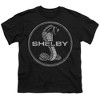 Boys' Short Sleeve Carroll Shelby One Color Cobra Unisex Youth T-Shirt - 2 of 4