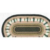 Earth Rugs Tall Timbers Oval Rug – 27"x45" Hand-Braided Jute Mat with Pine Tree Design for Rustic Cabin Decor - 3 of 3