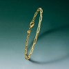 Pure Collection by Ross-Simons Italian 14kt Yellow Gold Paper Clip Link Bracelet - 3 of 4