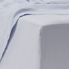Fabdreams 100% Organic Linen 4-Piece Sheet Set- Stonewashed Finish - 2 of 4