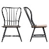 Longford Industrial Dining Chair (Set Of 2) - Baxton Studio - 2 of 3