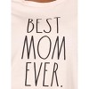 RAE DUNN - Women's Short Sleeve Shirttail Hem T-Shirt - 4 of 4