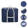 REGALWOVEN Clothing Comforter Closet Organizers Storage Bags with Handles - 3 of 4