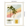 Amanti Art Palm Springs Paradise I by Victoria Barnes Wood Framed Wall Art Print - 4 of 4