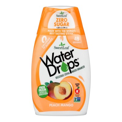 Sweet Leaf Peach Mango Water Drops - 1.62 oz