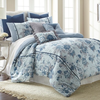 Modern Threads 8 Piece Comforter Set, Botanical Farmhouse, Queen : Target