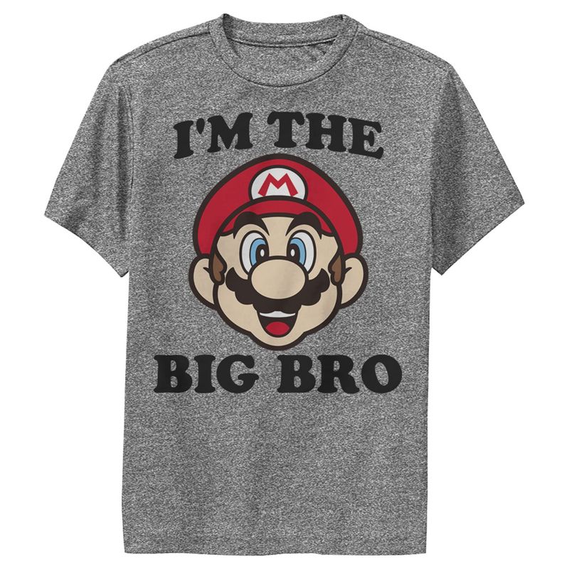 Boy's Nintendo Mario Big Brother Performance Tee, 1 of 4