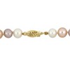EVERLY JEWELRY | 14K Yellow Gold 6-7mm Multi-Colored Cultured Freshwater Pearl Strand Necklace - 18 inch - 2 of 4