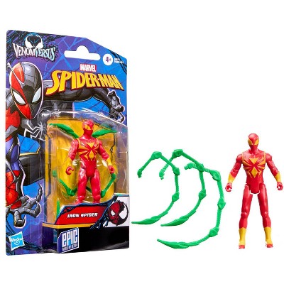 Marvel Spider-Man Venom vs Epic World of Action Iron Spider