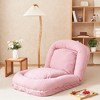 Foldable Lazy Sofa, Triple Fold Small Tatami Sofa Bed, Pull-Out Lounge Chair Sofa,  Space Saving Tatami Sofa for Living Room, Bedroom, Backyard - 4 of 4