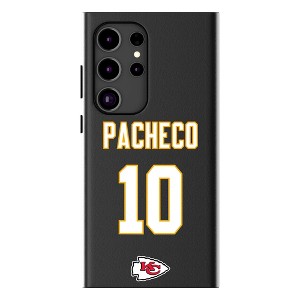 Keyscaper Isiah Pacheco Kansas City Chiefs 10 Game Tactic MagSafe Compatible Cell Phone Case for Galaxy S24 - 1 of 4