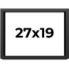 PosterPalooza | Shadow Box 1.5" Depth Black Picture Frame - UV Acrylic, Backing Board, Hanging Hardware - 2 of 4