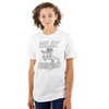 Funny Halloween Mummy Relax Unwind Graphic T Shirt Men or Women Brisco Brands White M - 3 of 4