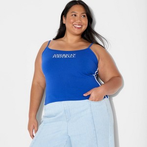 Women's Game Day Scoopneck Graphic Camisole - Wild Fable™ - 1 of 3