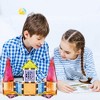 PICASSO-TILES 21 PC Windows and Doors, Magnetic Tiles, Building Blocks, STEM Toys for Kids 3+ - 2 of 4