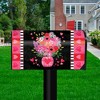 Hearts and Flowers Valentine's Mailbox Cover  - Standard Size - Briarwood Lane - 2 of 2