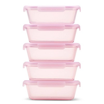 Ello 10pc Snap and Nest Meal Prep Food Storage Containers