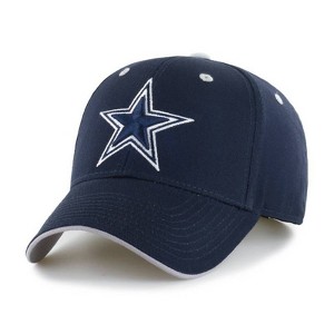 NFL Dallas Cowboys Adult Black Moneymaker Mesh Snapback Hat - 1 of 2