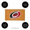 EvergreenNHLCarolina Hurricanes Logo Natural Coir 28 x 16 Inches Indoor Outdoor Doormat - 4 of 4