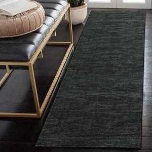 Machine Washable Low Pile Area Rug with Non-Slip Backing, Soft Foldable Solid Modern Carpet, Ideal for Bedroom, Living Room, Home, and Office. - 1 of 4
