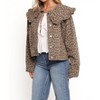 Women's Peter Pan Collar Jacket - MABLE - 2 of 4