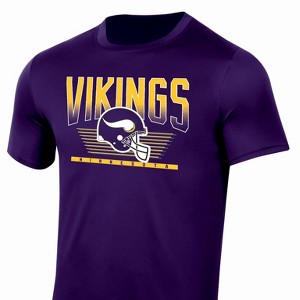 NFL Minnesota Vikings Men's Impact T-Shirt - L : Target