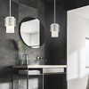 Livex Lighting Calinda 1 - Light Pendant in  Brushed Nickel - 4 of 4