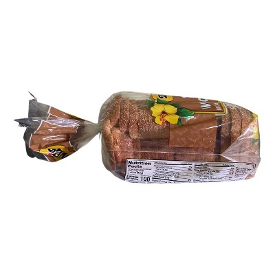 Love's Royal Hearth 100% Whole Wheat Bread - 24oz