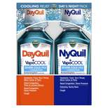 Vicks DayQuil & NyQuil Severe with Vapocool Cold & Flu Relief Liquid - Acetaminophen - 24 fl oz