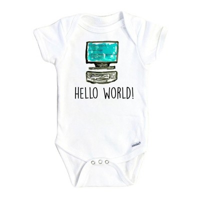 Hello world onesie fashion target